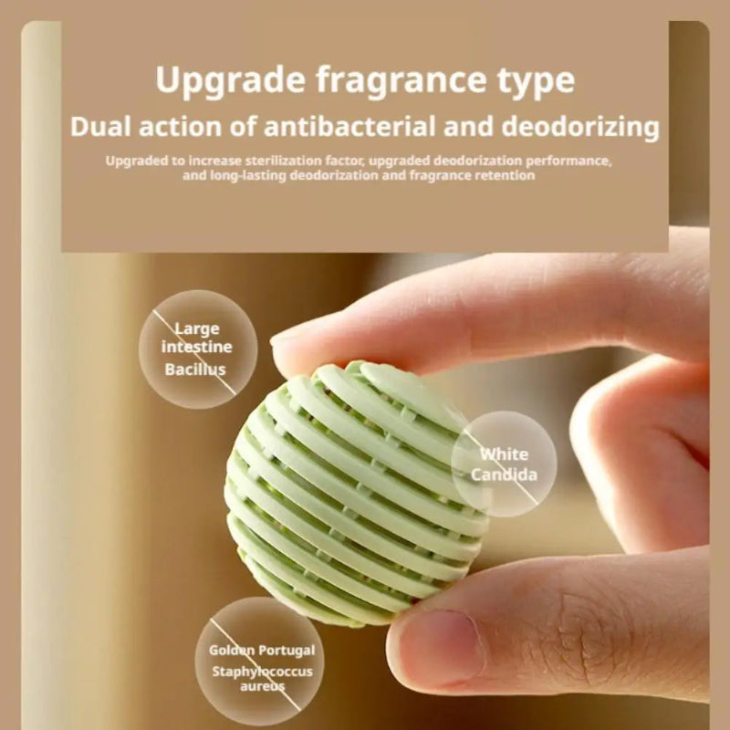 Powerful Shoe Cabinet Deodorizer Balls – Long Lasting Odor Eliminator for Shoes, Wardrobes & Storage Spaces
