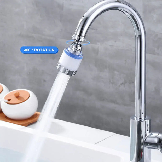 Faucet Water Purifier with 360° Rotation - Enhance Your Water Quality