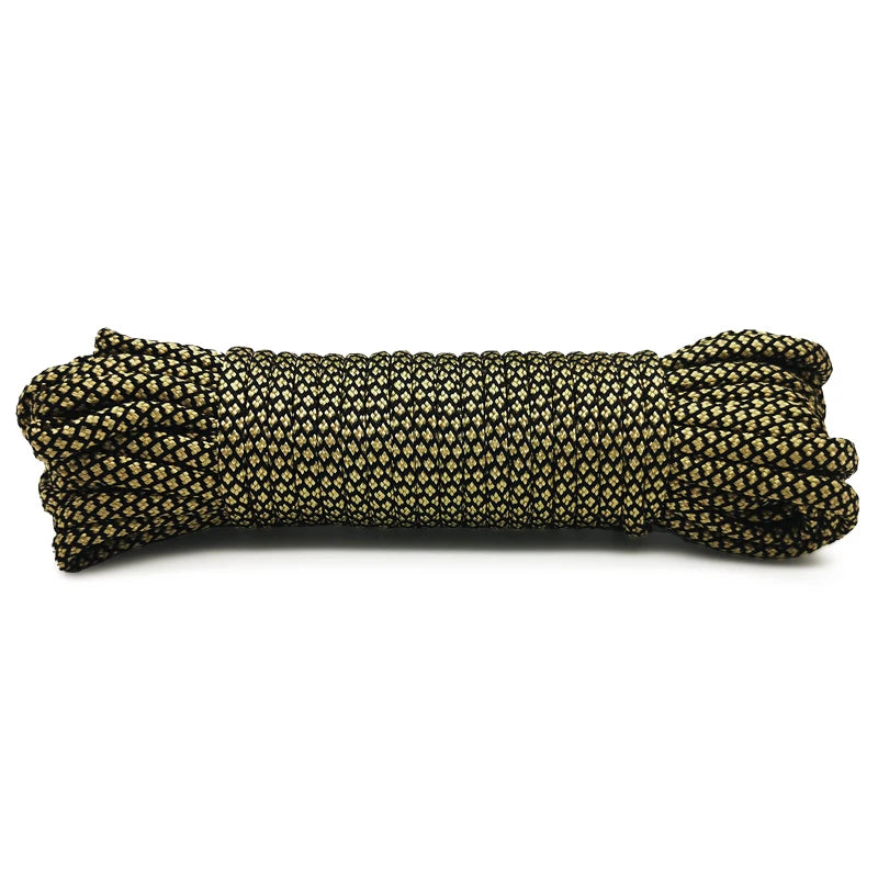 550 Paracord Rope 4mm 7-Core Survival Cord 5m/15m/30m Outdoor Camping Hiking Utility Rope