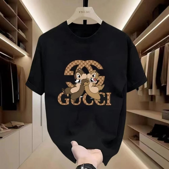 Gucci Bear Graphic T-shirt – Stylish Casual Wear for Women | Black & White Options