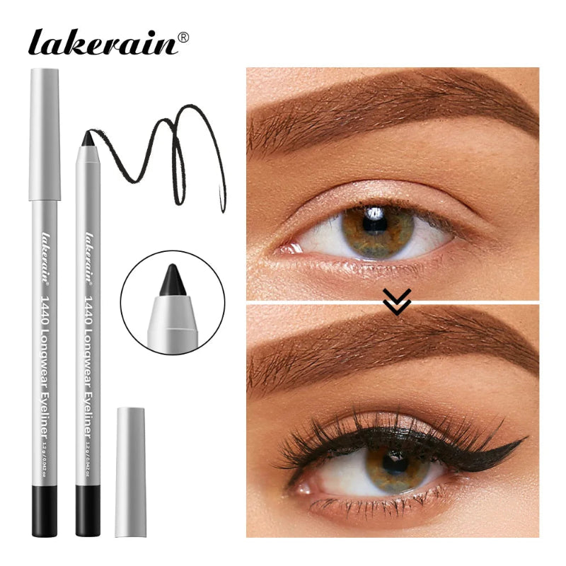12 Colors Eyeliner Pencil – Long-Lasting Waterproof Smudge-Proof Smokey Eye Makeup