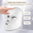 LED Face & Neck Mask Rechargeable Photon Beauty Machine Skin Care Rejuvenation Device