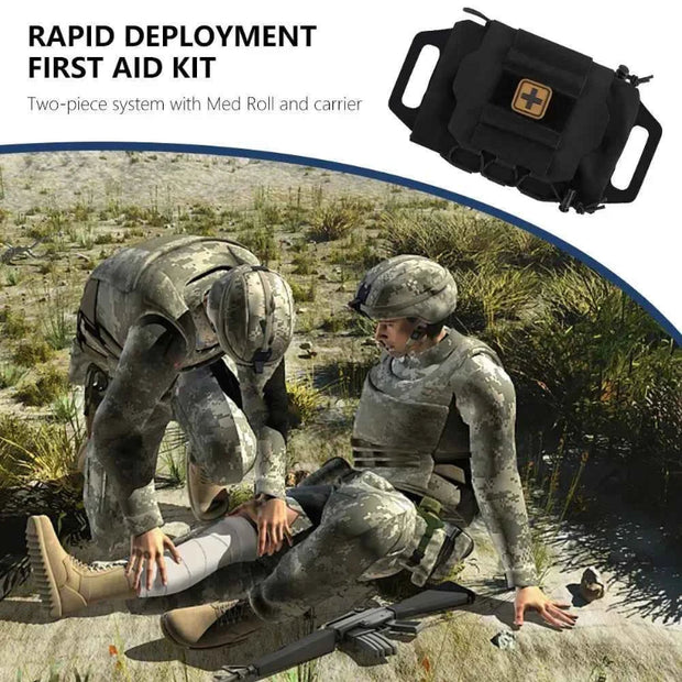 IFAK Kits Tactical First Aid Kit MOLLE Medical Pouch Rapid Deployment Emergency Survival Kit Outdoor First aid Survival Kit