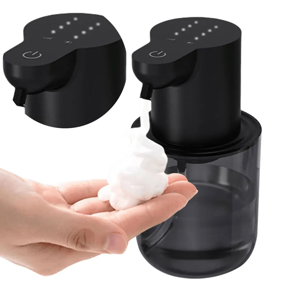 400ML Automatic Foam & Gel Soap Dispenser – 4-Level Infrared Sensor Touchless Pump, IPX5