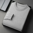 Men’s Classic Crewneck Knit Pullover Sweater – Long Sleeve Solid Color Casual Knitwear
