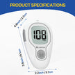LinkSun Blood Glucose Monitor Kit with Test Strips & Lancing Device