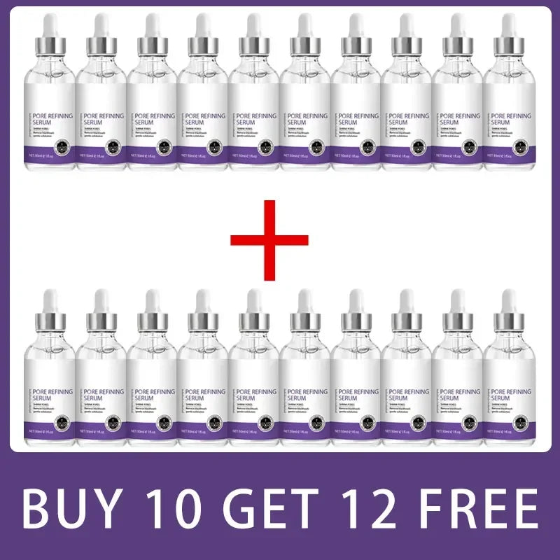 Skin Texture Pore Refining Facial Serum with Retinol & Niacinamide Brightening Skincare Treatment