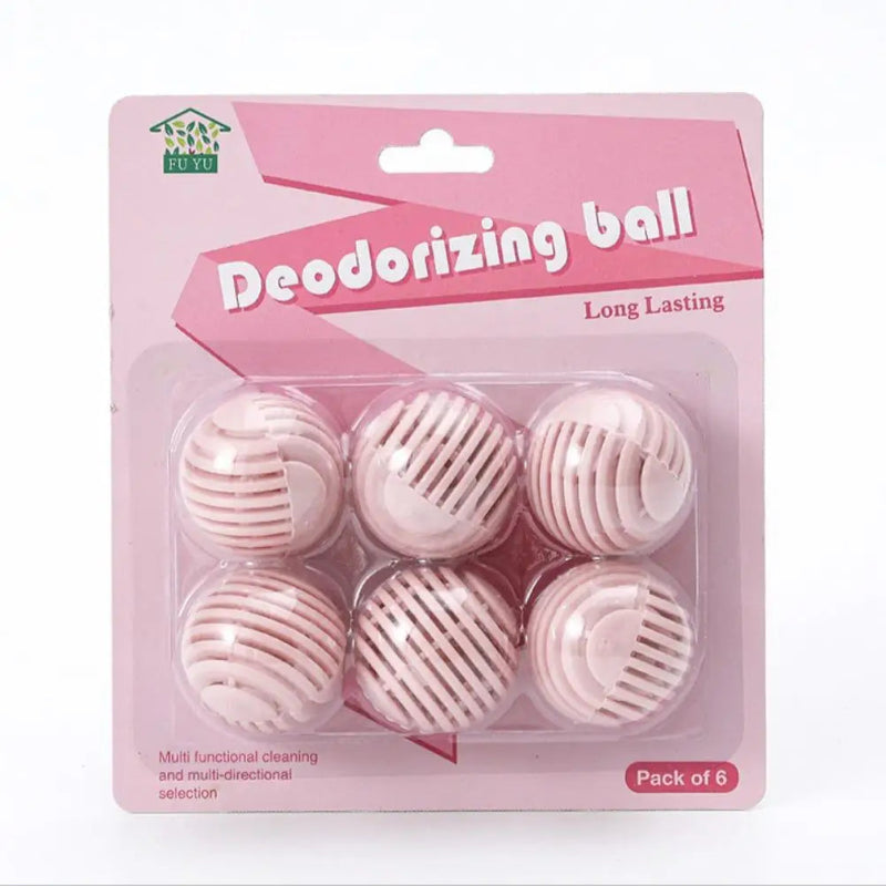 Powerful Shoe Cabinet Deodorizer Balls – Long Lasting Odor Eliminator for Shoes, Wardrobes & Storage Spaces