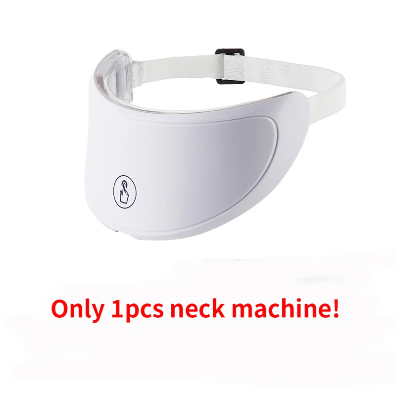 LED Face & Neck Mask Rechargeable Photon Beauty Machine Skin Care Rejuvenation Device