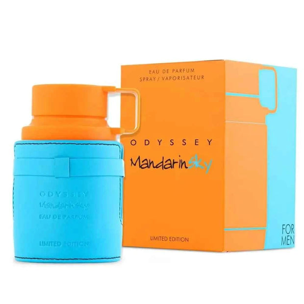 Armaf Odyssey Mandarinsky EDP 100ML for Men, Zesty Citrus Scent, Limited Edition Luxury Spray