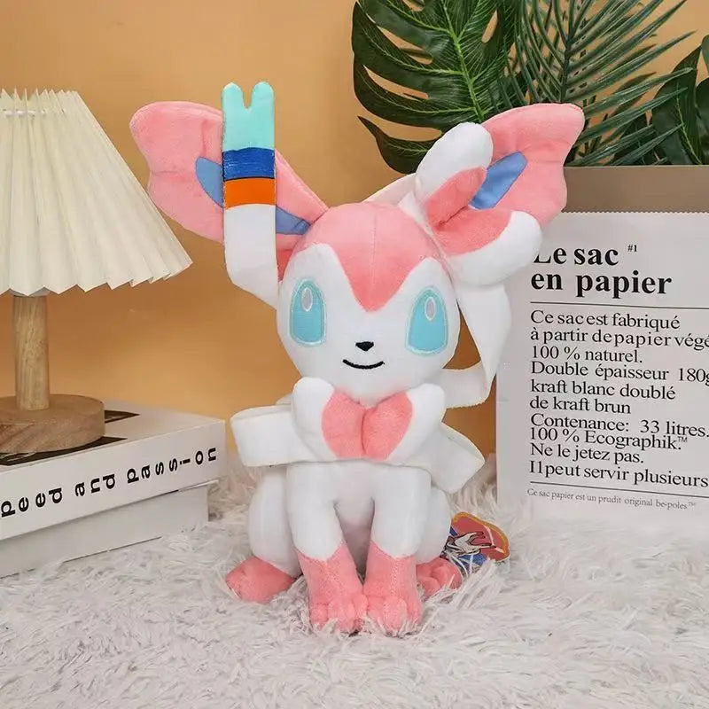 Pokémon Eevee Evolution Plush Toys – Shiny Umbreon, Sylveon & More, 31 cm
