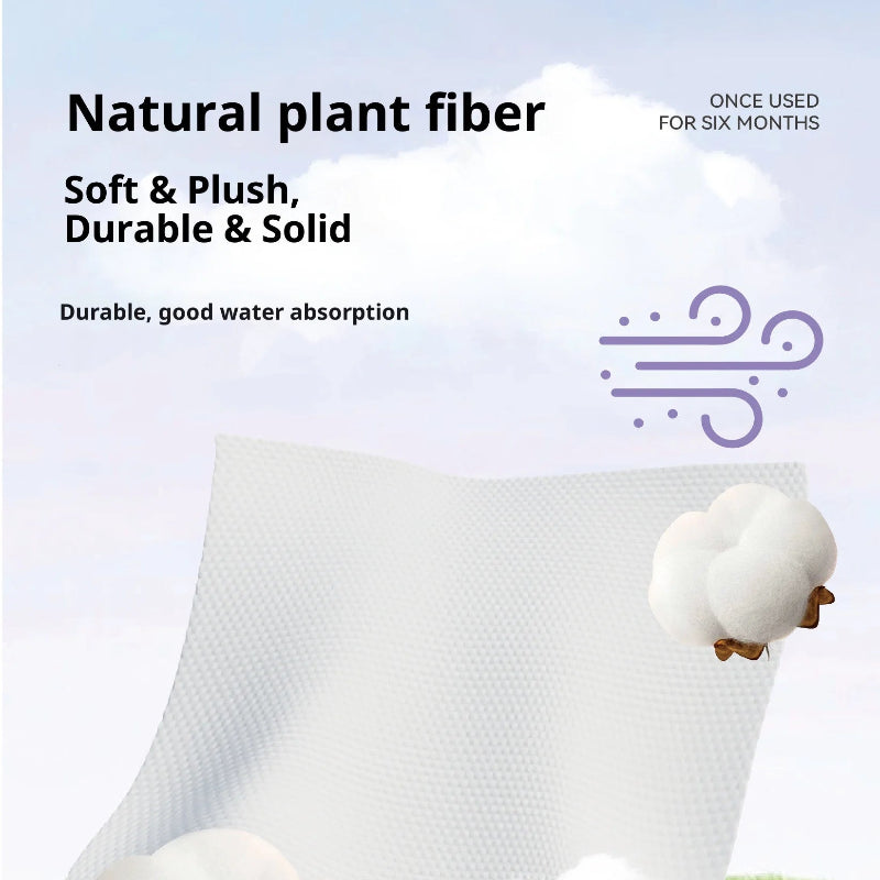 Cotton Clean Cotton Tissue 600g – Cloud-Soft Hanging Facial Tissues with Free Hooks