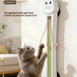 Fully Automatic Giraffe Cat Teasing Machine | Interactive Wall Mounted Rope Toy for Cats