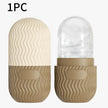 Silicone Cube Tray Shape Facial Ice Roller Reusable Face Massage Roller Skin Care Tool