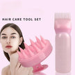 Silicone Shampoo Scalp Massage Brush Hair Dye Applicator