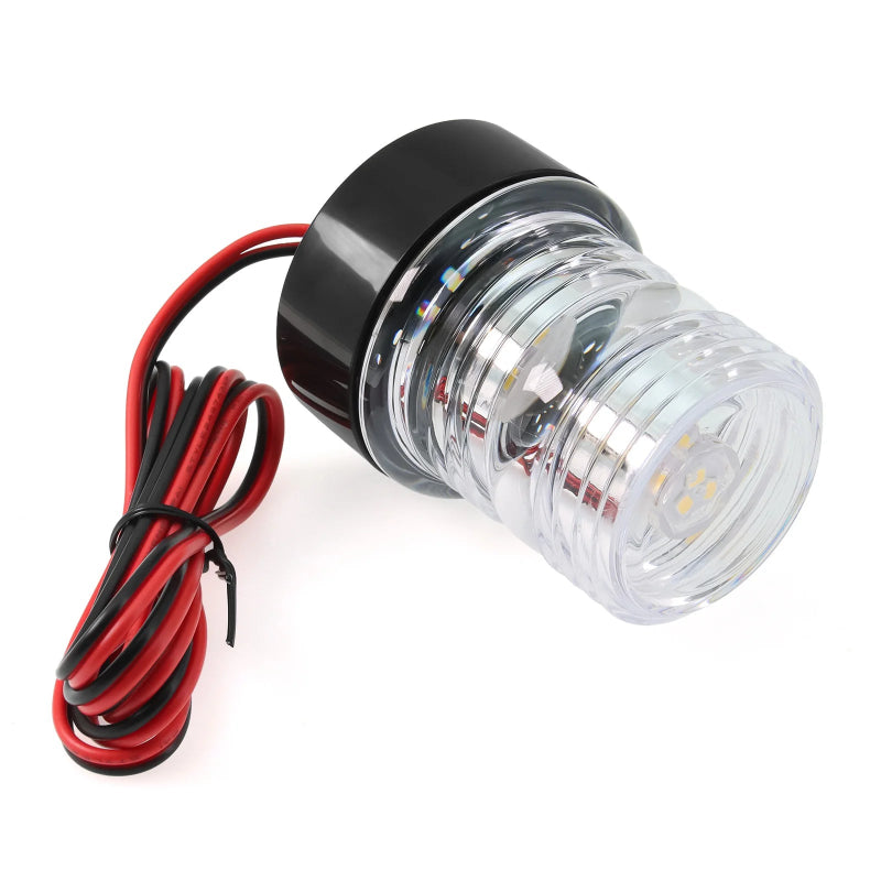 12V/24V Waterproof LED Marine Boat Navigation Light 180° Rotating Sailing Anchor Light