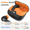 Bluetooth 5.4 TWS Wireless Bluetooth Earphones Ultra-low Latency Dual Microphone ENC Noise Cancelling in Ear Bluetooth Earphones