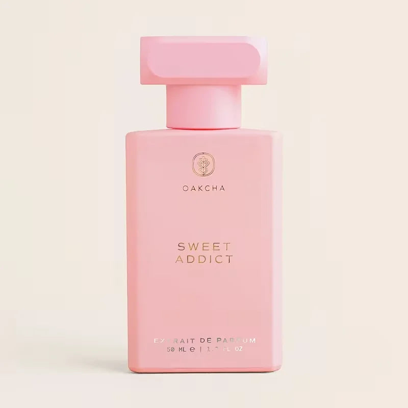 OAKCHA Sweet Addict Eau de Parfum 50ml – Pink Perfume Bottle