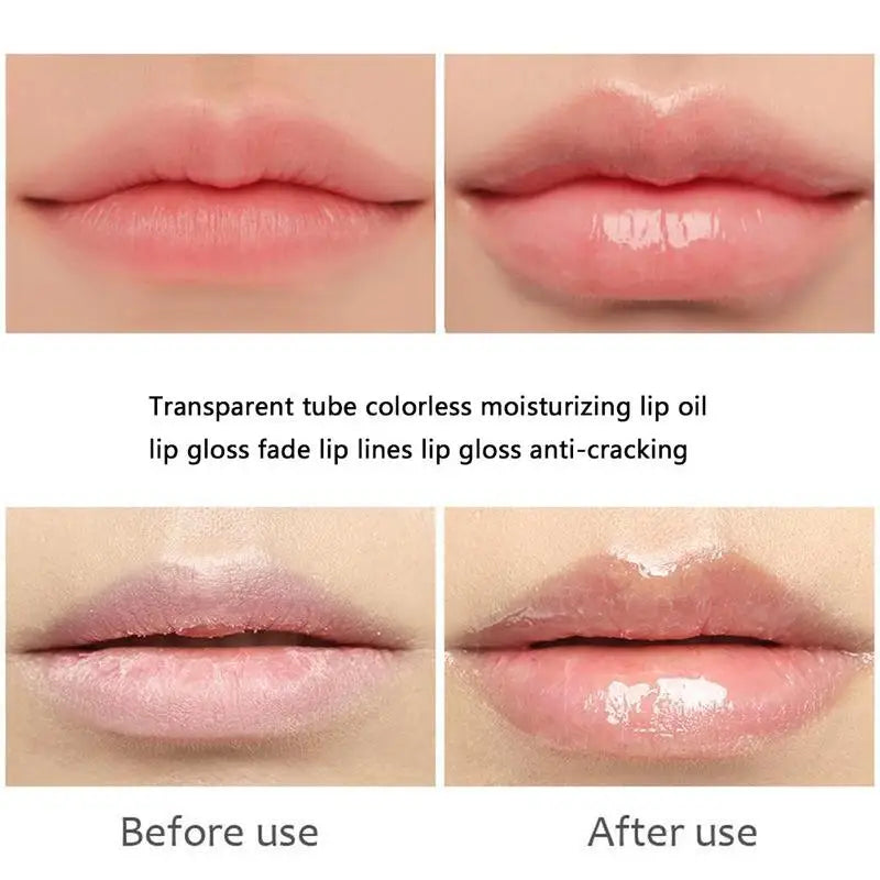 Absolute Hydrating Lip Oil – Clear Gloss Moisturizing Lip Plumper for Smooth & Glossy Lips