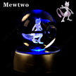 Pokémon 3D Crystal Ball Night Light with Color-Changing LED Base