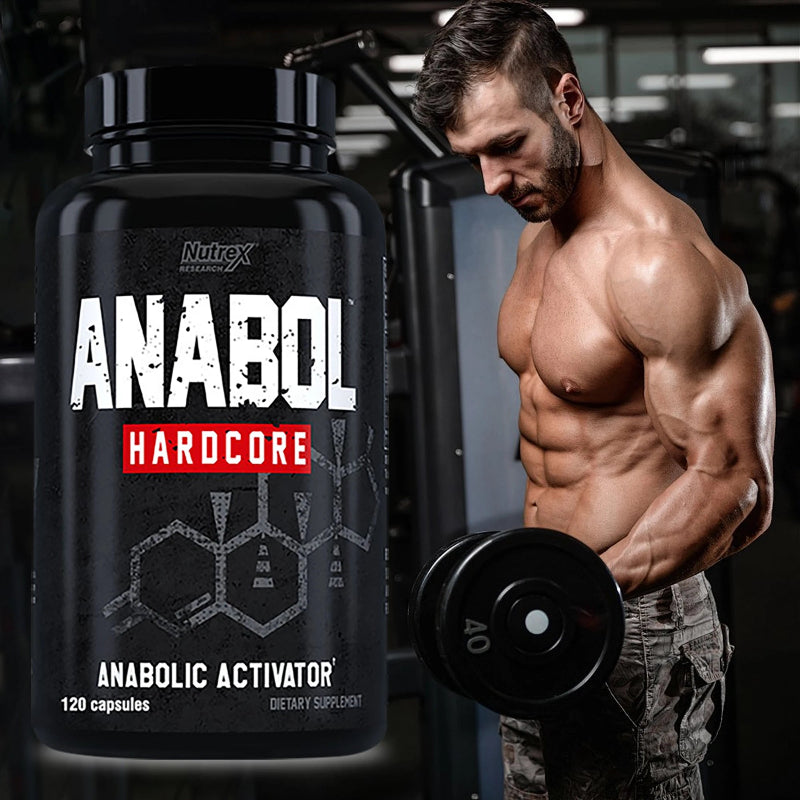 Nutrex Research ANABOL HARDCORE – 120 Capsules