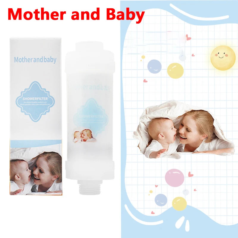 H201 Scented Shower Head Filter – Inline Bathroom Water Filter for Handheld, Fixed & Rainfall Showers