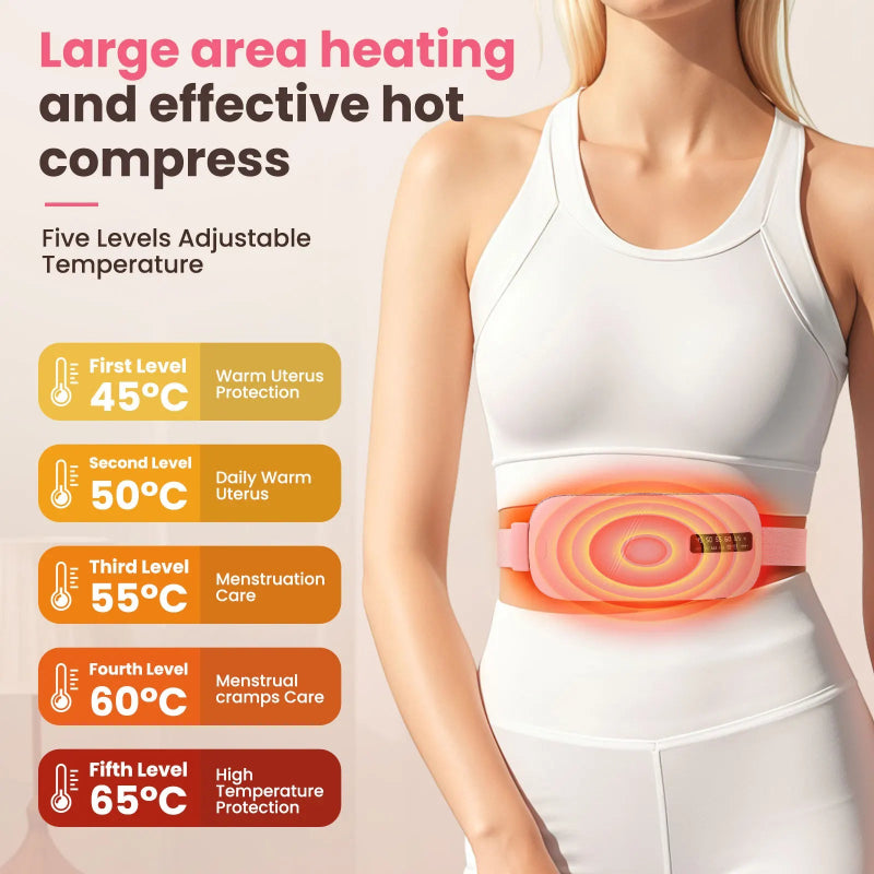 Women Period Heating Pad – 5 Temperature Levels