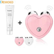 KEMOKO Micro Current Beauty Device Mini Facial Lifting Roller EMS Massager Skin Care Tool