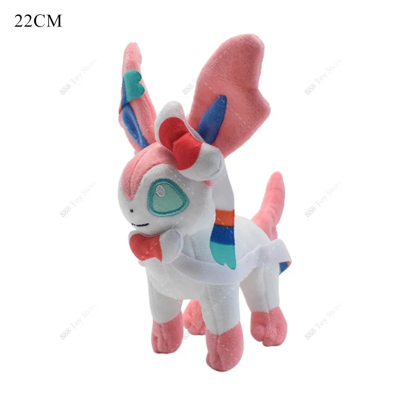 Pokémon Eevee Evolution Plush Toys – Umbreon, Sylveon & More, 18–22 cm