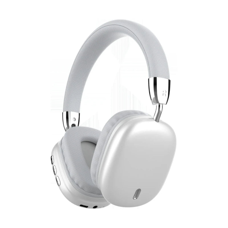 Wireless Bluetooth Over-Ear Headphones with Premium Cushion Design, Foldable Comfort Fit & Stereo Sound