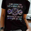 Graphic Print T-shirt, Short Sleeve Crew Neck Casual Top For Summer & Spring, Women's Clothing