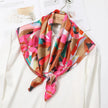 Women’s Printed Square Hair Scarf for Neck and Bag Styling