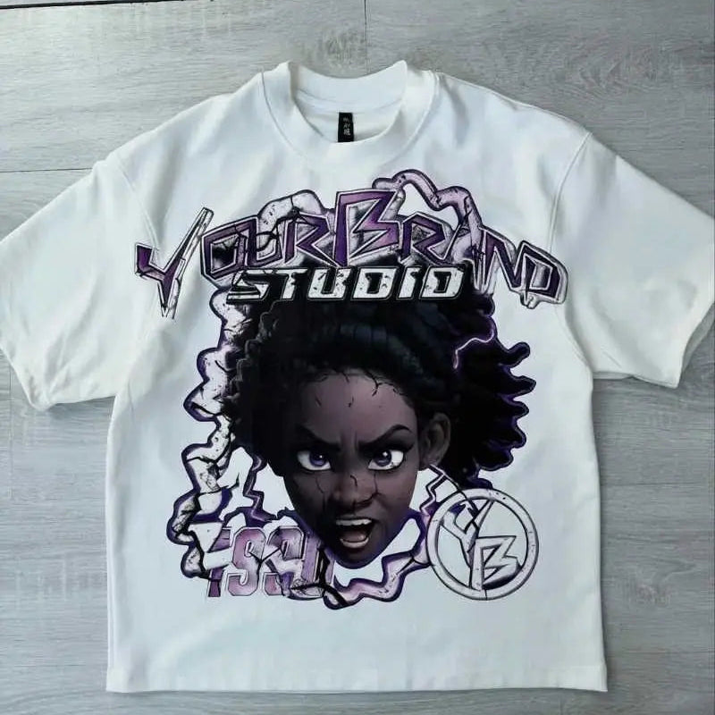 YOUNGBOY “Heartbreaking Lover” White Graphic Crew Neck T-Shirt