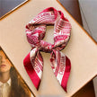 Set of 24 Silk Scarves – Colorful Printed Fashion Accessories
