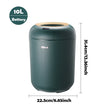 Automatic Smart Trash Can with Lid – Small Plastic Motion Sensor Waste Bin for Bedroom, Bathroom & Kitchen