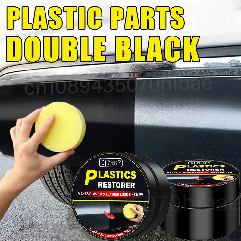 Car Plastic Restorer Auto Interior Panel Renewal Wax Polish Cream