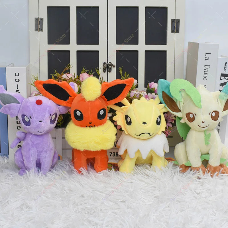 Pokémon Eevee Evolution Plush Toys – Umbreon, Sylveon & More, 18–22 cm
