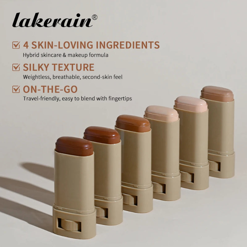 Lakerain Serum-Boosted Skin Tint Stick – 6 Colors