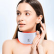 7-Color LED Facial Mask with Neck Light Therapy Mask – Wireless Rechargeable Skin Rejuvenation Beauty Device