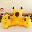 Pikachu Capybara Plush Toy – Yellow Soft Stuffed Pillow, 30, 38 & 50 cm