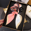 Women’s Luxury Print Neckerchief Scarf for Hair Neck and Handbag