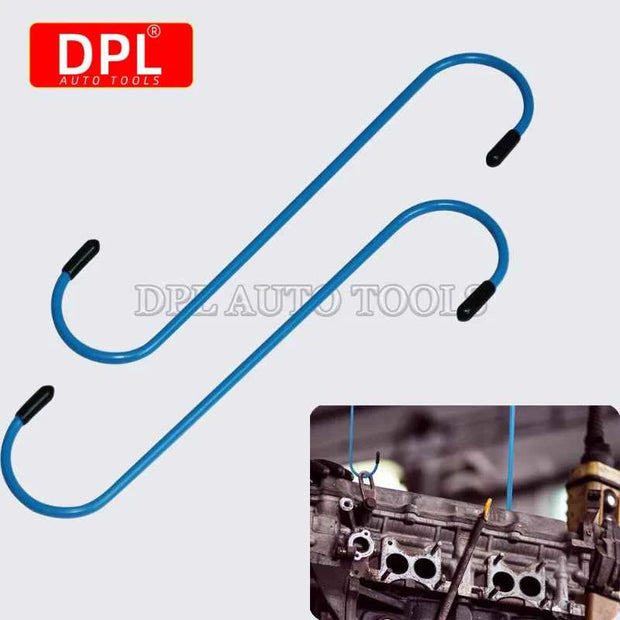 DPL Auto Tools Car Brake Caliper Hooks with Rubber Tips | Universal Brake Caliper Hanger Tool for Auto Repair