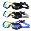 Sports Swimming Goggles Set with Adjustable Straps