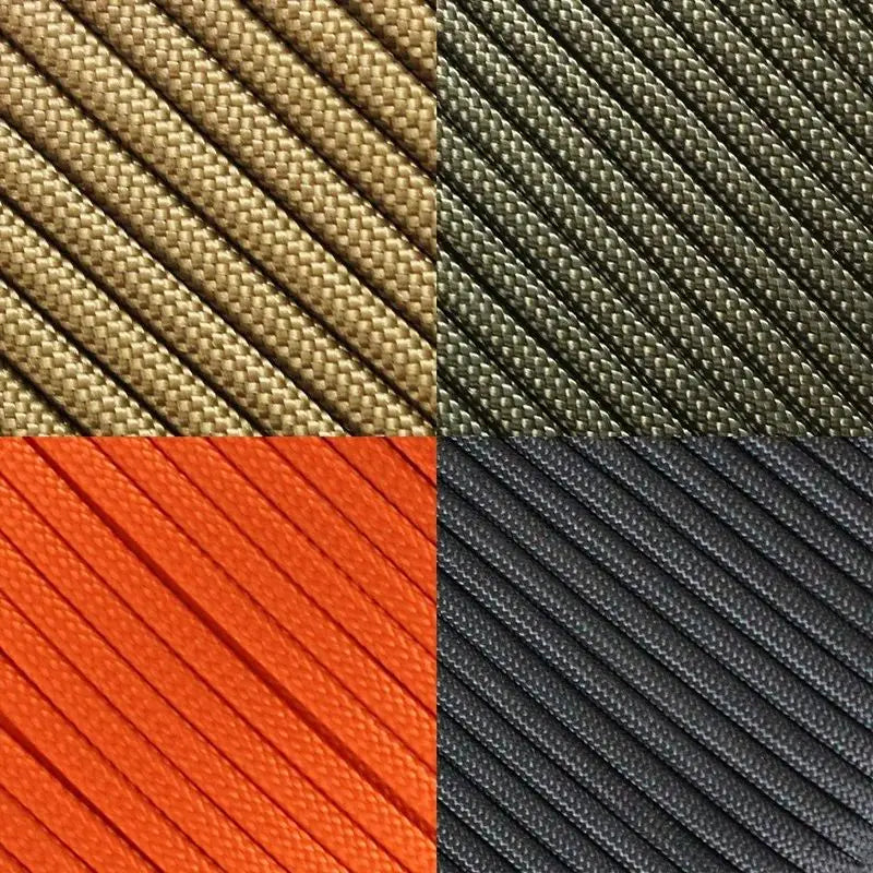 550 Military Paracord 7 Strand 4mm Tactical Parachute Cord Rope for Camping, Survival & DIY Bracelet Projects