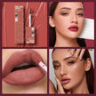 MLSMILE 6 Colors Moisturizing Lip Gloss – Pearlescent Mirror Nude Lip Stain with Natural Lip Oil