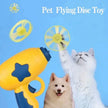 Interactive Cat Flying Disc Toy Launch Gun Pet Training Toy Mini Shooting Game for Kitten Chasing Exercise Fun Pet Supplies