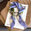 Women’s Printed Square Hair Scarf for Neck and Bag Styling
