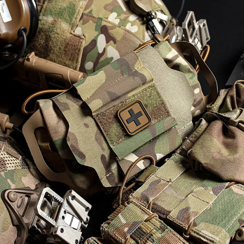 IFAK Tactical First Aid Kit MOLLE Medical Pouch Rapid Deployment Emergency Survival Kit