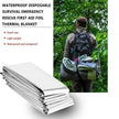 Emergency Mylar Thermal Blanket Foil Survival Outdoor First Aid Rescue Space Blanket