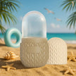 Silicone Cube Tray Shape Facial Ice Roller Reusable Face Massage Roller Skin Care Tool